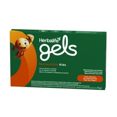Herbalife Nutrition VITA Kids – м’які жувальні вітаміни для дітей із натуральним фруктовим смаком.